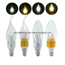 Ce et Rhos E14 3W 5730 SMD White LED Light Candle